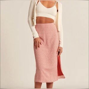 A&F - High Slit Midi Skirt